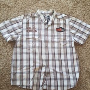 Harley-Davidson Button-up collared shirt